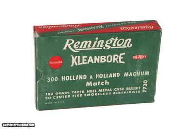 Remington Kleanbore 300 H&H Magnum 