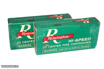 Remington Hi-Speed .32 Remington 170 Gr. SP
- 20 Rounds