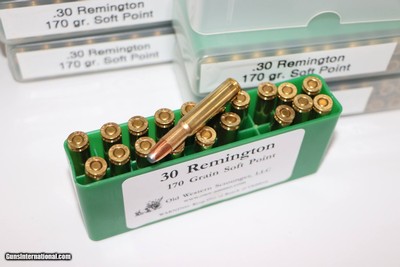 Old Western Scrounger .30 Remington 170 Gr. SP - 20 Rounds