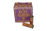 Eley 20 Gauge Shot Size 8 2-1/2