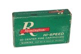 Remington Hi-Speed 130 Grain Bronze Ptd - 20 Rounds - 1 of 3