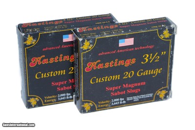 Hastings Custom 20 Gauge 3-1/2