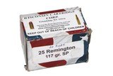 Wisc. Cartridge Co. .25 Remington 117 Grain SP - 20 Rounds - 2 of 2