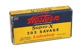 Western Super-X .303 Savage 190 Grain SP - 1 of 3