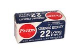 Peters Standard Velocity .22 LR Brick - 500 Rounds - 1 of 4