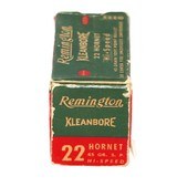 Remington Kleanbore Hi-Speed .22 Hornet 45 Gr. SP - 50 Rounds - 2 of 3