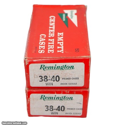 Remington 38-40 Win Primed Cases - Qty 100