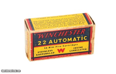 Winchester Staynless .22 Win Auto - 50 Rounds