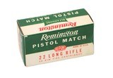 Remington Kleanbore Pistol Match .22 LR - 50 Rounds - 1 of 5