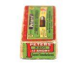 Peters .22 Short Rimfire Semi-Smokeless - 50 Rounds - 4 of 5
