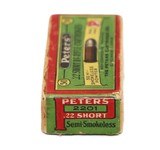 Peters .22 Short Rimfire Semi-Smokeless - 50 Rounds - 2 of 4