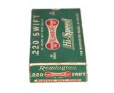 Remington Hi-Speed Kleanbore .22 Swift 48 Gr. SP -20 Rds (19 Correct/1 Super-X) - 2 of 5