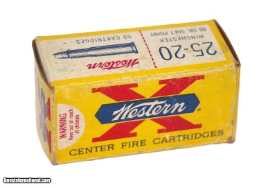 Western Super-X 25-20 86 Grain SP - 50 Rounds