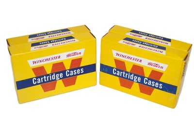 Winchester-Western.284 Winchester Primed Brass - 80 NOS Cartridge Cases