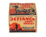 Defiance by US Cart Co. 20 Gauge Shot Shell Box - Partial 8 Rounds - 3 of 6