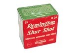 Remington Sure Shot 16 Ga. 2-9/16