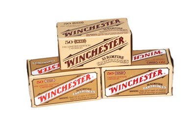 Winchester .22 WRF Commemorative Boxes - 150 rounds
