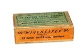 Winchester .25 Stevens RF Short Black Powder 2-Pc Box Sealed - 50 Rds - 3 of 4