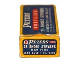 Peters Rustless .25 Stevens Short RF - 50 Rounds - 2 of 3