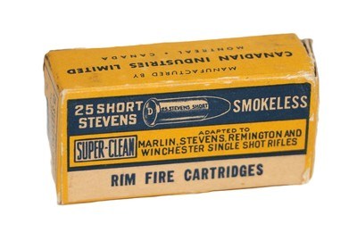 CIL Super Clean .25 Stevens Short RF
50 Rounds