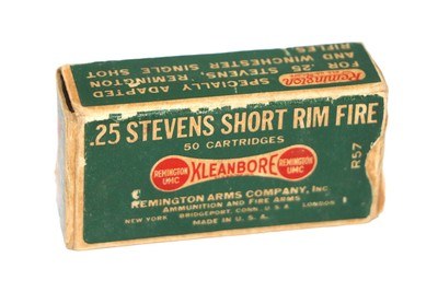 Remington Kleanbore .25 Stevens S RF
50 Rds
