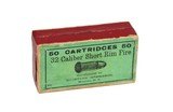 Quintana Hermanos .32 Short RF Full Sealed Box - 50 Rds