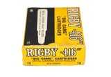 John Rigby & Co. 416 Rigby 410 Grain - 10 Rounds - 2 of 3