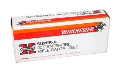 Winchester Super X 38 55 Winchester 255 Gr SP
20 Rounds