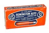 U.S. Cartridge Co. 32 Rem Autoloading Smokeless CF FMJ Sealed 2-Pc Box - 20 Rounds