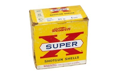 Western Super X 10 Gauge 2 7/8" Shot Shells
25 Rounds