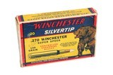 Winchester Silvertip .270 Winchester SS 130 Gr. - 20 Rounds