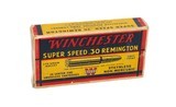 Winchester Super Speed .30 Remington 170 Grain SP - 20 Rounds