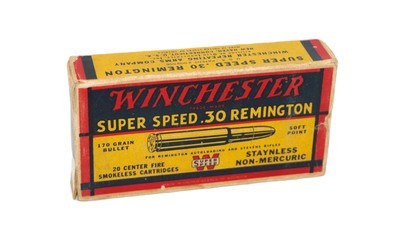 Winchester Super Speed .30 Remington 170 Grain SP
20 Rounds