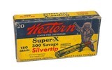 Western S-X .300 Savage180 Gr Silvertip - 20 Rounds/14 Correct