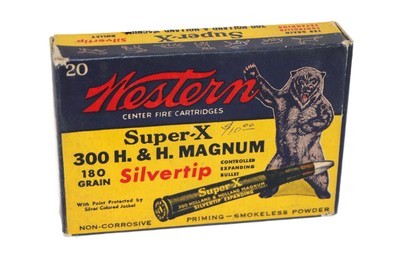 Western S-X 300 H&H Magnum 220 Gr. Controlled Exp - 20 Rds