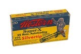 Western Super-X Silvertip .35 Remington 200 Gr. Exp - 20 Rounds (6 Factory Silvertip/14 Western SS SP)