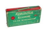 Remington Kleanbore 32-40 Winchester 165 Gr. SP - 20 Rounds