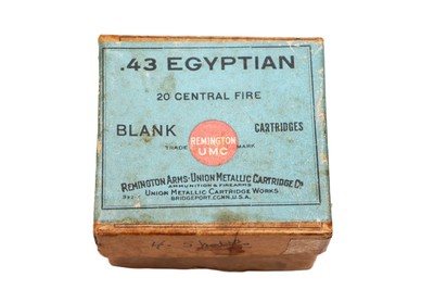Remington-UMC .43 Egyptian (11.38x49mmR) 2-Pc Box - 4 Rounds