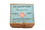 Remington-UMC .43 Egyptian (11.38x49mmR) 2-Pc Box - 4 Rounds