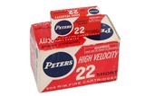 Peters .22 Short High Velocity
