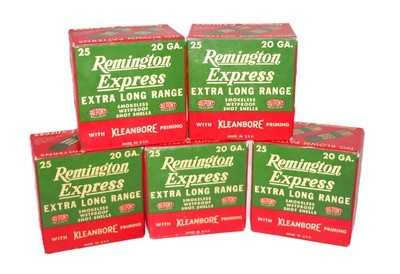 Remington Express Kleanbore Extra LR 20 Ga. 2-3/4