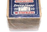 Winchester Repeater Speed Loads 20 Gauge 2 Pc Box - Sealed - 5 of 5