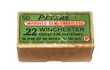 Peters Imp Semi-Smokeless .22 WCF Single Shot - 50 Rounds