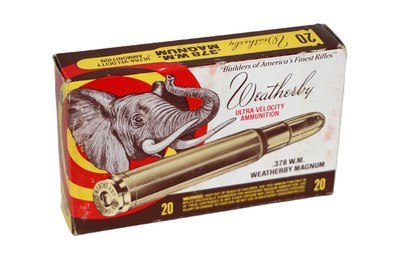 Weatherby .378 Weatherby Mag Unprimed Brass Cartridges