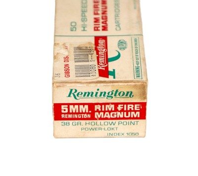 Remington 5MM Rem Rimfire Magnum 38 Gr. HP - 50 rounds - Image 2 of 3