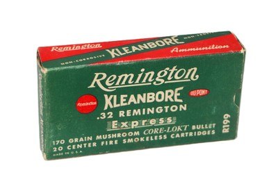 Remington Kleanbore Express .32 Remington Autoloading 170 Gr. - 20 Rounds