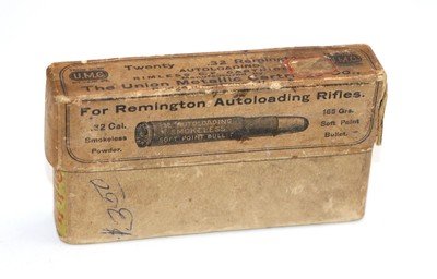 UMC .32 Remington CF Cartridges 165 Gr. SP 2-Pc Box - 20 Rounds