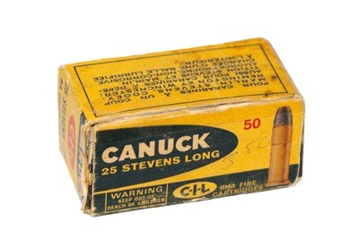 Canuck by CIL .25 Stevens L RF - 50 Rds