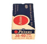 Peters 38-40 Winchester 180 Gr. SP - Partial 47 Rounds - 3 of 3