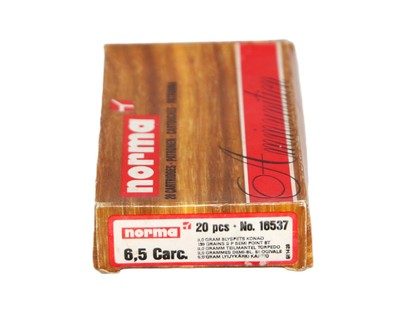 Norma 6.5 Carcano 139 Gr SP Semi-Point BT - 20 Rounds - Image 2 of 3